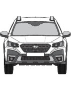 Extraljus till nya Subaru Legacy