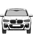 Extraljus till BMW X4 (F26)